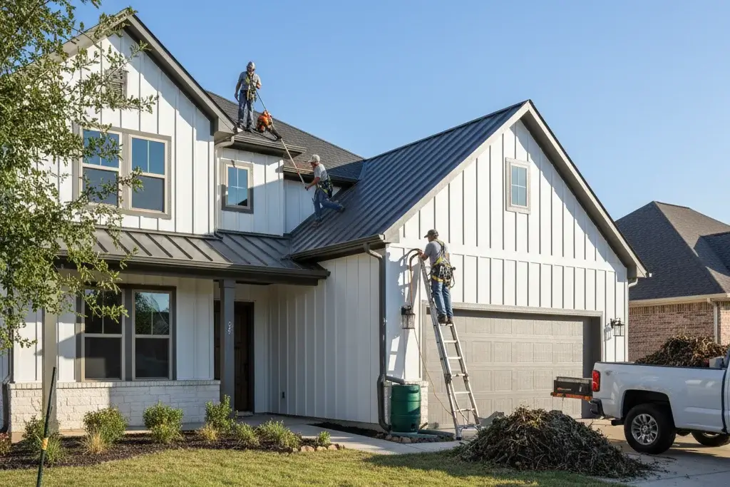 Plano Gutter Maintenance